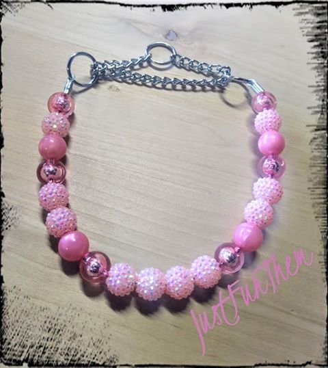 Pink Paradise Dog Collar