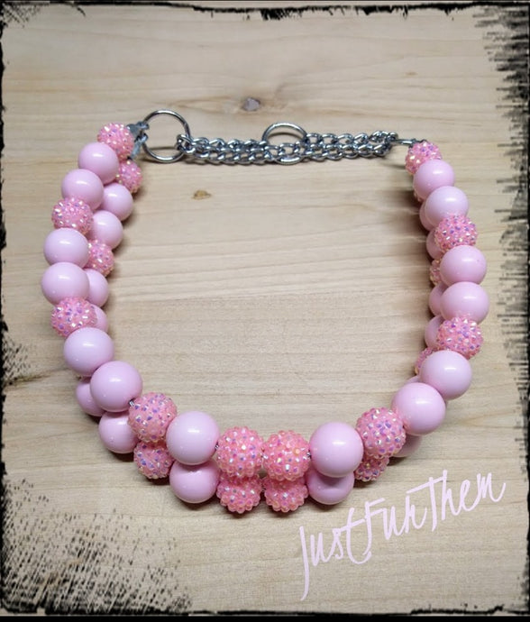 Perfectly Pink Double Row Collar