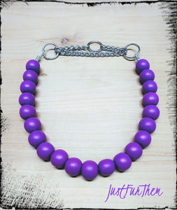 Purple Wood Collar