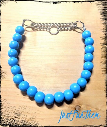 Turquoise Wood Collar